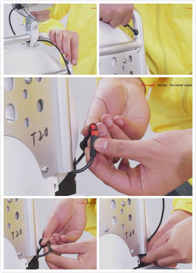 electric self-balancing scooter